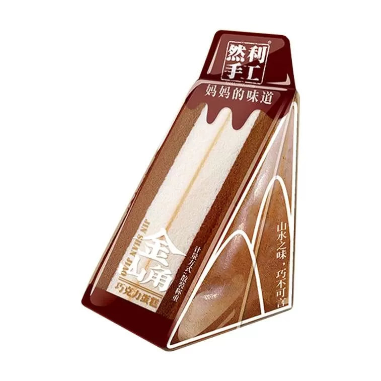 然利手工 金山角 巧克力蛋糕 95克 /Kuchen Schokolade Geschmack 95g