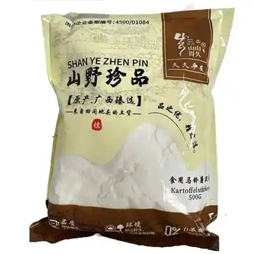 山山得久 食用马铃薯淀粉 土豆淀粉 生粉 500克 /Kartoffelstärke 500g SSDJ