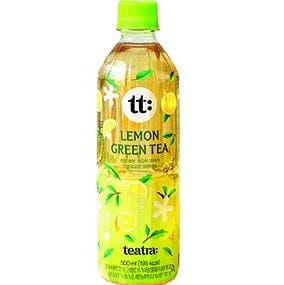 韩国 柠檬绿茶 500毫升 /Koreanischer Erfrischungsgetränk mit Grüntee Extrakt und Zitronen Geschmack 500ml TEATRA