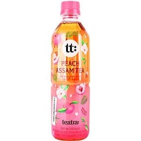 韩国 蜜桃红茶 500毫升 /Koreanischer Erfrischungsgetränk mit Schwarztee Extrakt und Pfirsich Geschmack 500ml