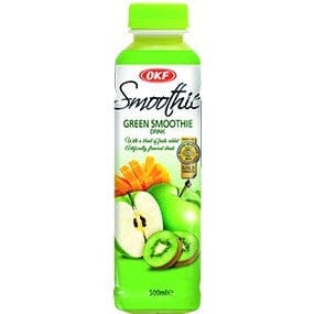 韩国绿冰沙 苹果猕猴桃芒果味 500毫升 /Smoothie Grün mit Apfel- Kiwi- Mangogeschmack 500ml OKF