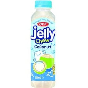 韩国果冻饮料 椰子味 500毫升 /Jelly Chew Gelee-Getränk mit Kokosnussgeschmack 500ml OKF
