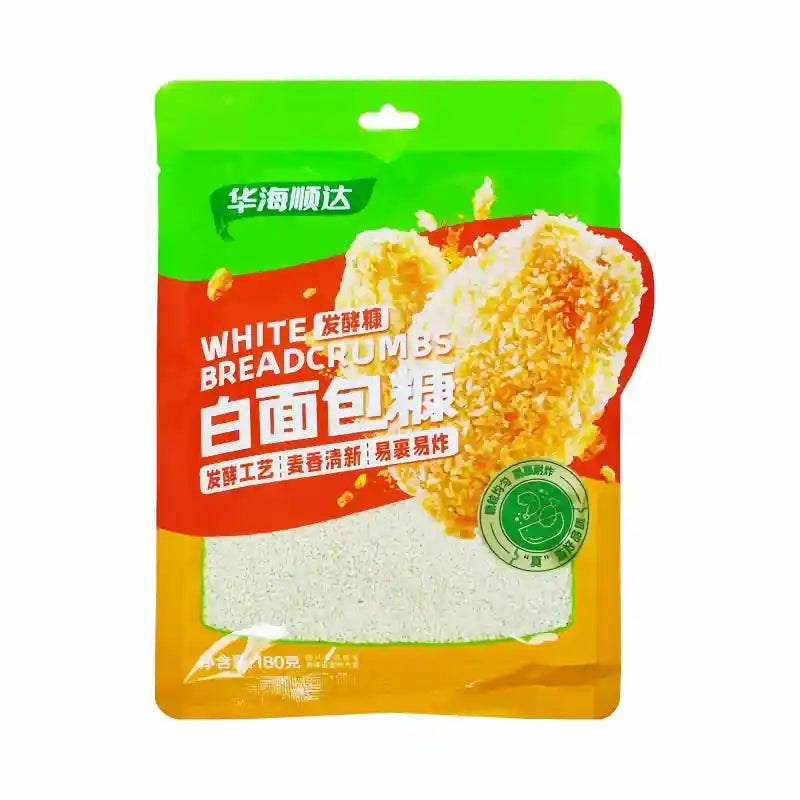 华海顺达 白面包糠 180克 /Weiße Semmelbrösel Panko Brotkrümel 180g HUASEED