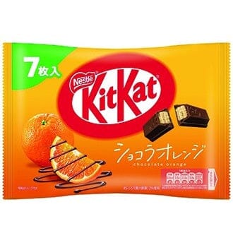 雀巢奇巧 香橙巧克力 威化夹心饼干 81.2克 /KitKat Schokoladenorange Geschmack 81.2g NESTLE