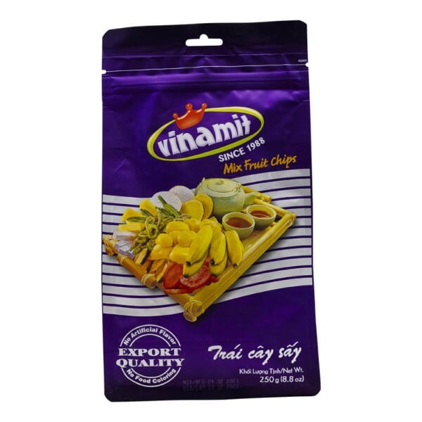 越南 混合水果薯片 250克 /Früchtechips gemischt 250g Vinamit