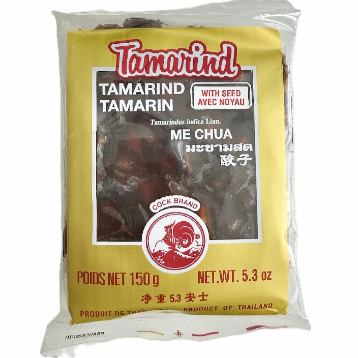 公鸡牌 罗望子 带核 150克/ Tamarindenfleisch mit Kern 150g Cock Brand