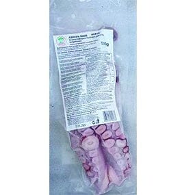 冰冻-Tiefgefroren! 中国 章鱼腿 500克 /Gekochte Oktopusbeine 500g TCT