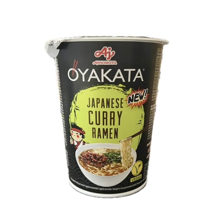 味之素 日式咖喱味拉面 杯面 62.5克 /Instant Ramen Nudeln Japanisches Curry 62.5g OYAKATA