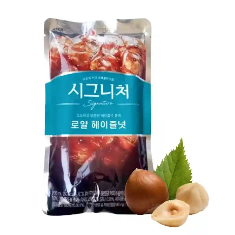 韩国 即饮皇家榛果咖啡 袋装 230毫升 /Königlicher Haselnusskaffee 230ml Jardin