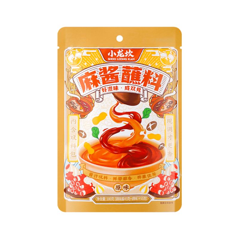 小龙坎 火锅蘸料 芝麻酱 原味 100克 / Sesame Paste 100g SHOOLOONGKAN