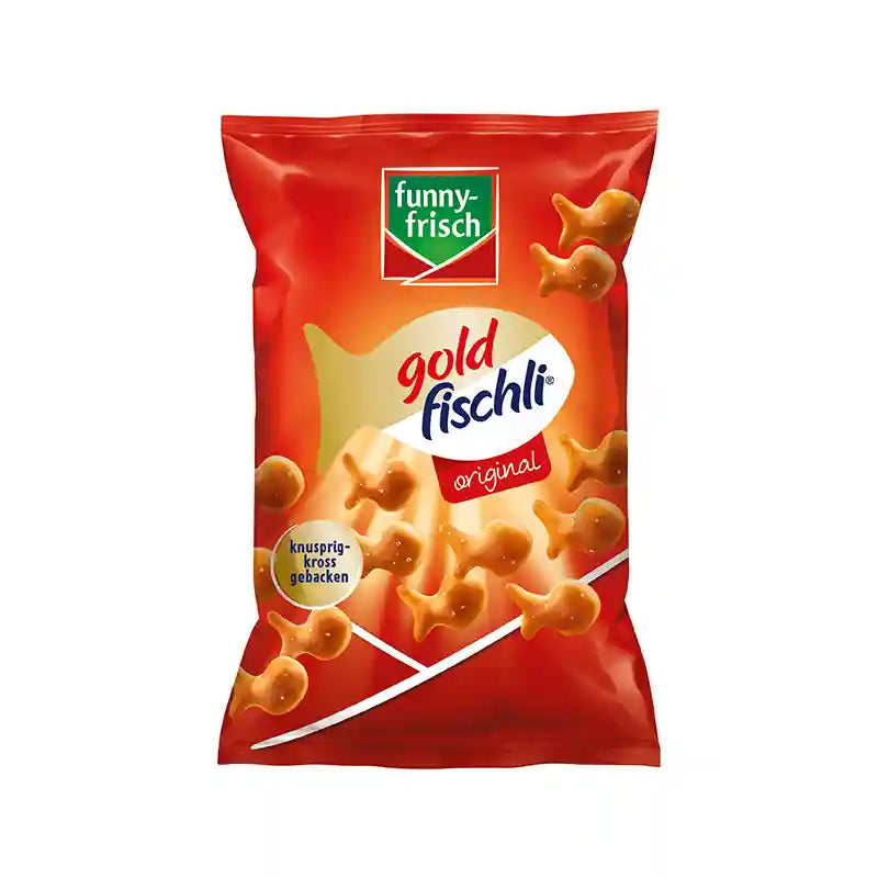 金鱼饼干 原味 100克 /Goldfisch Kekse Original 100g FUNNY-FRISCH