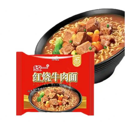 统一100 红烧牛肉面 108克 /Instantnudeln Rindfleisch Geschmack 108g