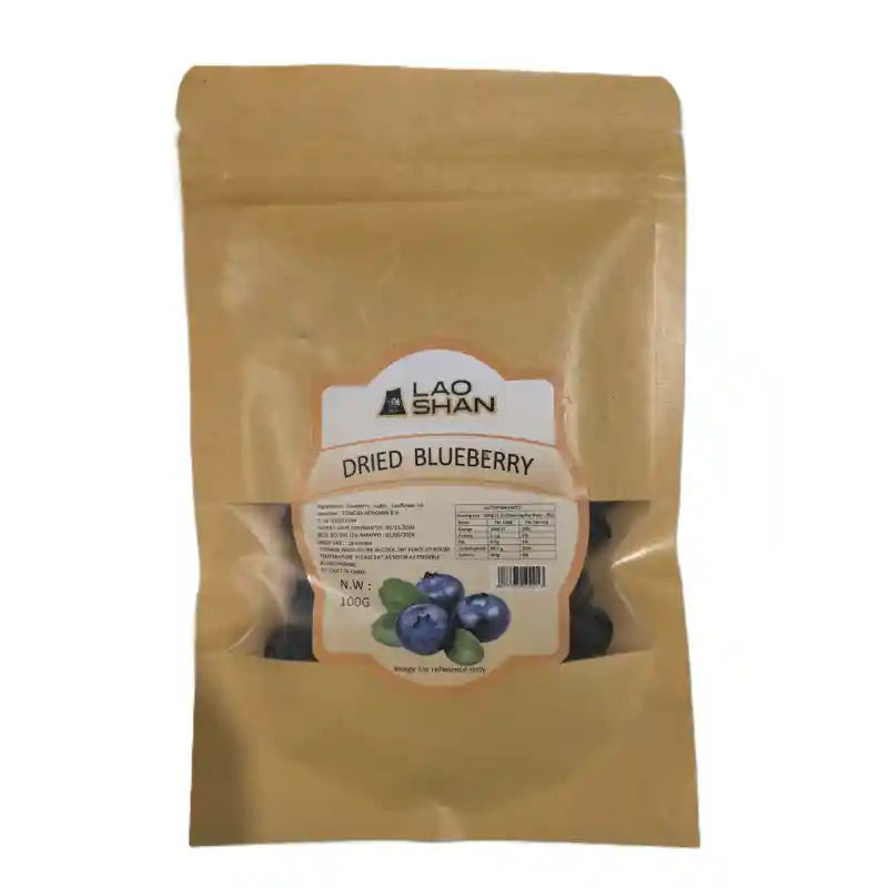 崂山 蓝莓干 100克 /Getrocknete Blaubeeren 100g LAOSHAN