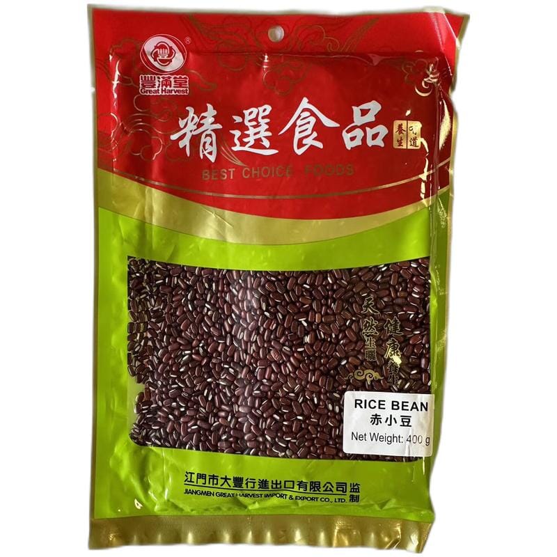 丰满堂 赤小豆 400克 /Reisbohne GREAT HARVEST 400g
