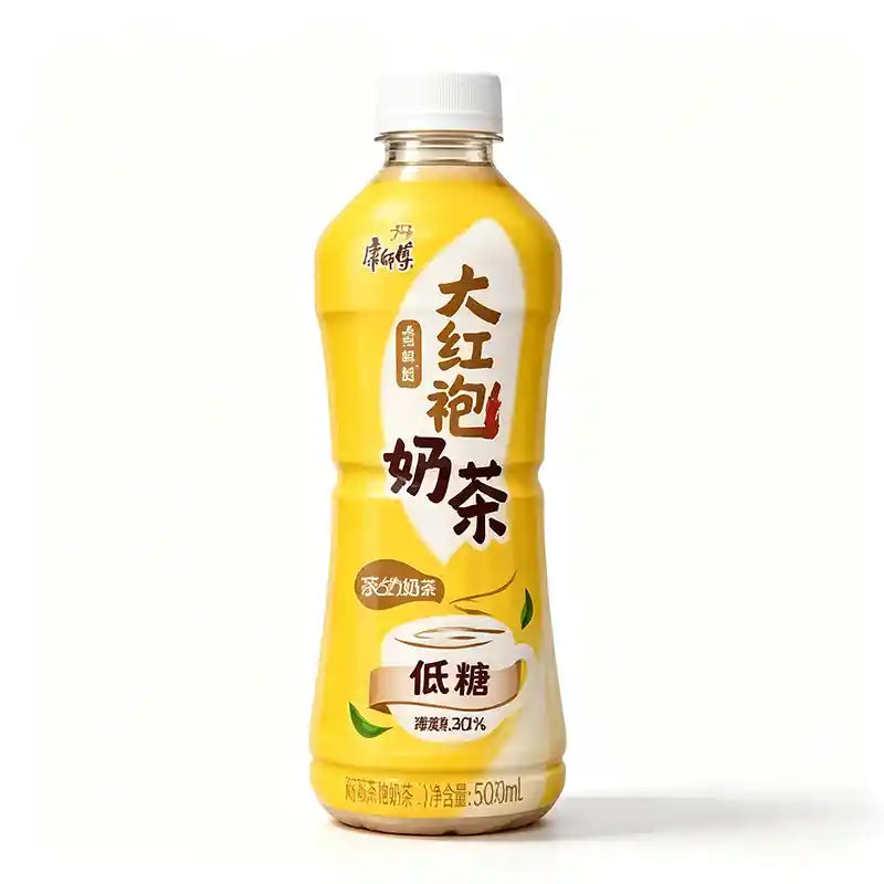 康师傅 大红袍奶茶 500毫升 /Milchtee mit Da Hong Pao Tee 500ml MASTER KONG