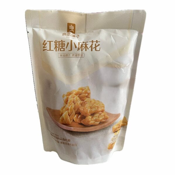 良品铺子 红糖小麻花 160克 / 160g MaHua mit brauner Zucker BESTORE