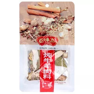 百味斋 炖牛羊肉料 30克 /Gewürz für geschmortes Rind- und Hammelfleisch 30g BAIWEIZHAI