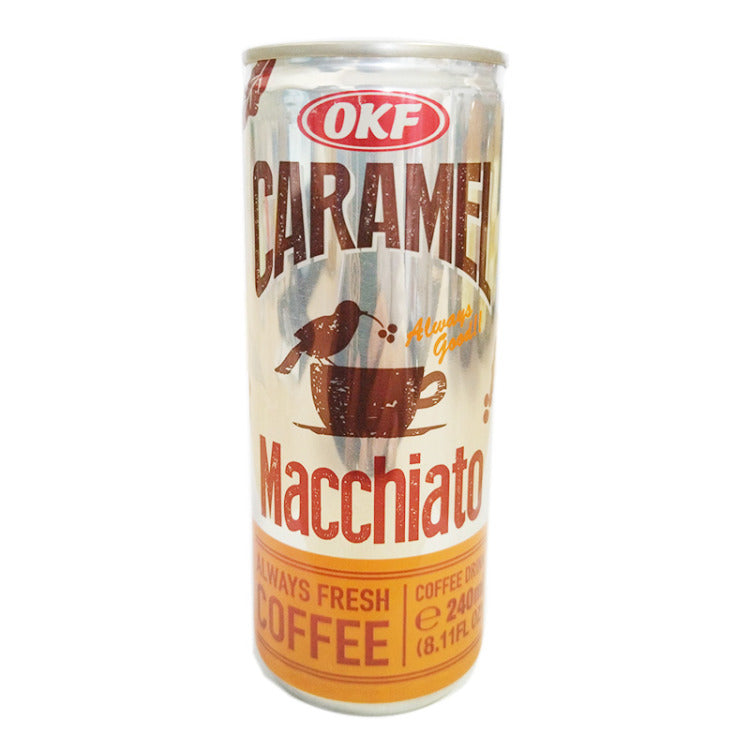 韩国 焦糖玛奇朵咖啡 240毫升 /Koreanische Karamell Macchiato Kaffee 240ml OKF