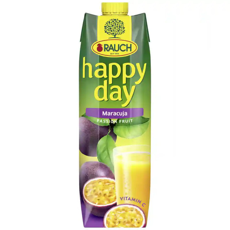 百香果汁 1升 /Happy Day Maracuja Saft 1L RAUCH