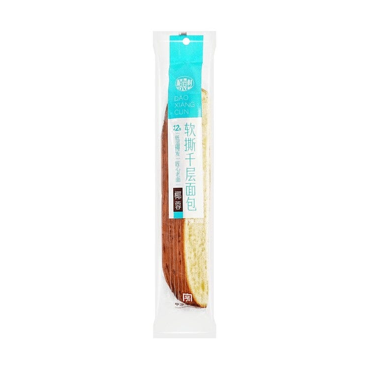 稻香村 软撕千层面包 椰蓉 120克 /Weiches Schichtbrot mit Kokosgeschmack 120g DXC