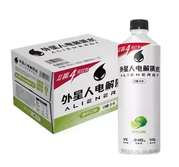 元气森林 外星人电解质水 青柠味 600毫升 /Elektrolytgetränke Limettengeschmack 600ml Genki Forest