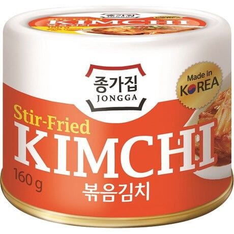 宗家府 韩国泡菜 辣白菜 煎炸 罐装 160克 / Kimchi Gebraten in Dose 160g JONGGA