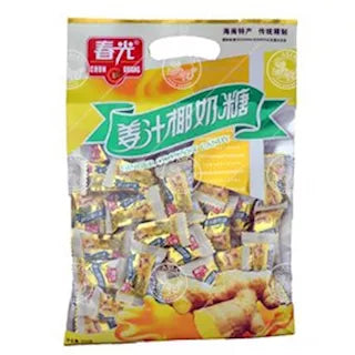 春光 姜汁椰奶糖 200克 /Ingwer Kokos Bonbons 200g CHUN GUANG