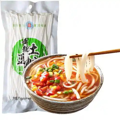 黄龙 土豆细粉条 圆粉 200克 /Runde Kartoffelnudel 200g HL