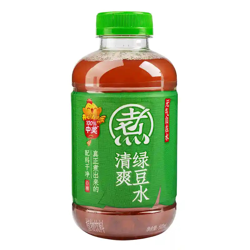 元气森林 元气自在水 清爽绿豆 500毫升 /Kräuterwasser Mungobohnen 500ml GENKI FOREST
