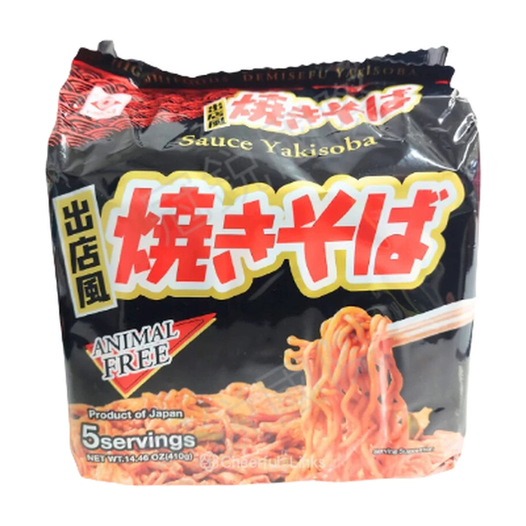 东丸 素食炒面 5人份 /Instant tierfreie Yakisoba Nudeln 5 Portionen 410g HIGASHIMARU