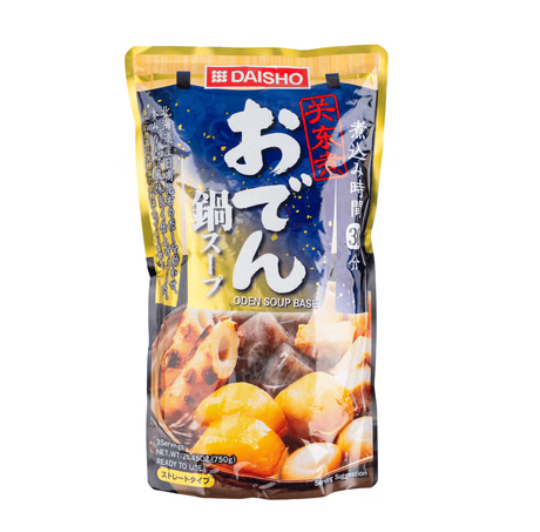 大正 日式 关东煮火锅汤底 750克 /Japanische Feuertopfsauce Oden 750g DAISHO