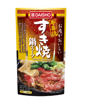 大正 日式 寿喜烧火锅汤底 750克 /Japanische Feuertopfsauce Sukiyaki Suppenbasis 750g DAISHO
