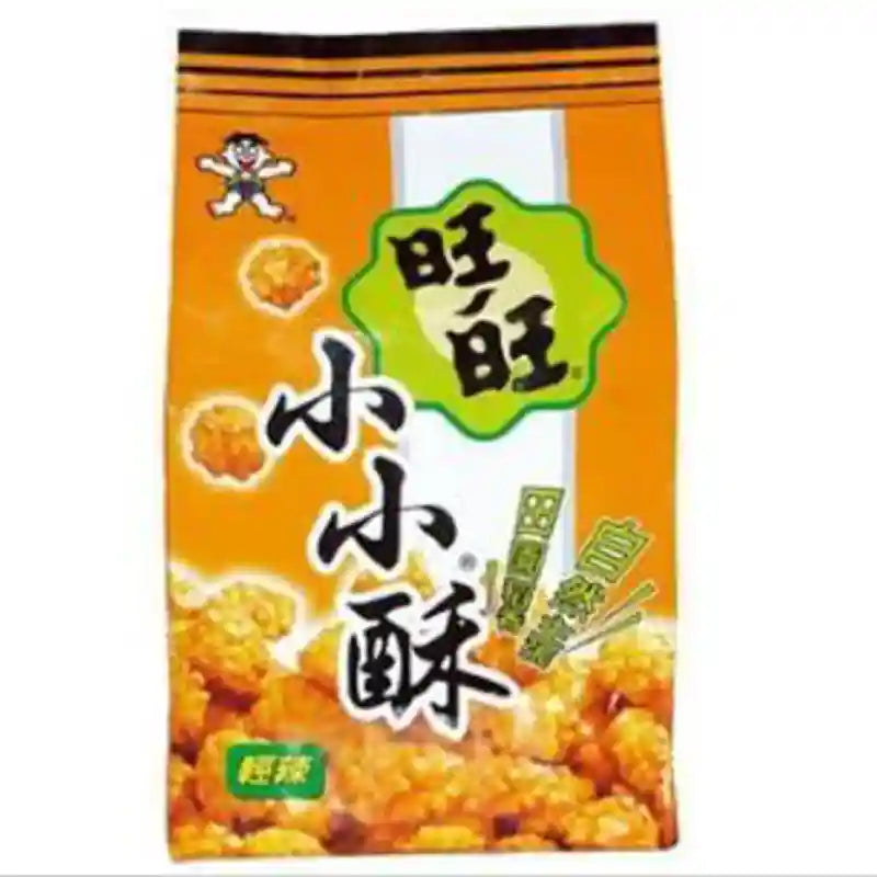 旺旺 小小酥 轻辣 180克 /Mini-Reiskräcker leicht scharf 180g WantWant