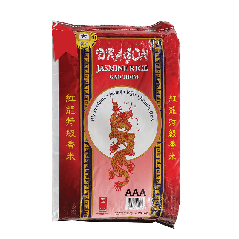 红龙 特级茉莉香米 20公斤 /Jasminreis 20kg RED DRAGON
