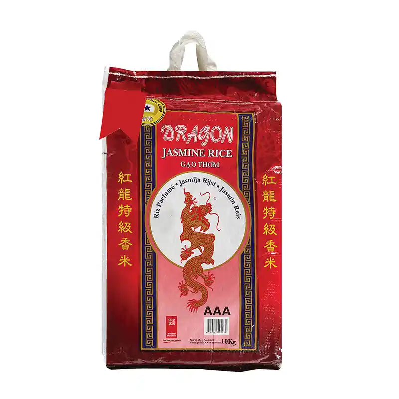 红龙 特级茉莉香米 10公斤 /Jasminreis 10kg RED DRAGON