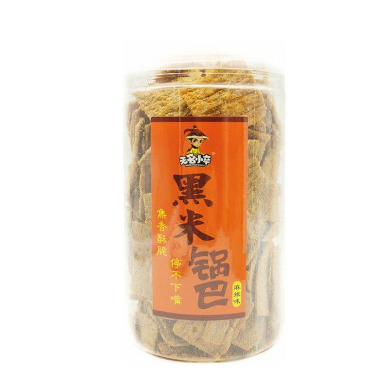 无名小卒 黑米锅巴 麻辣味 210克 / Knuspriger Reis mit Sichuan Pfeffer Mala 210g WMXZ