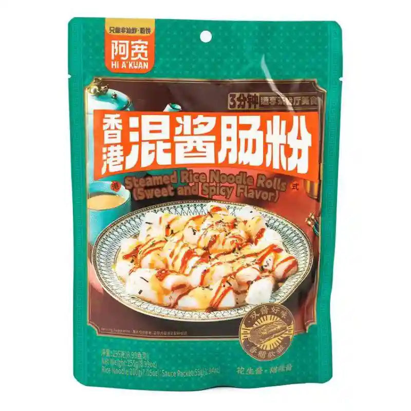 白家阿宽 香港混酱肠粉 255克 /Reisnudeln mit gemischter Sauce aus Hongkong 255g BAIJIA