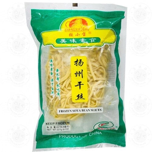 冰冻-Tiefgefroren! 张小宝 扬州干丝 227克/ Streifen aus Soja geformt 227g