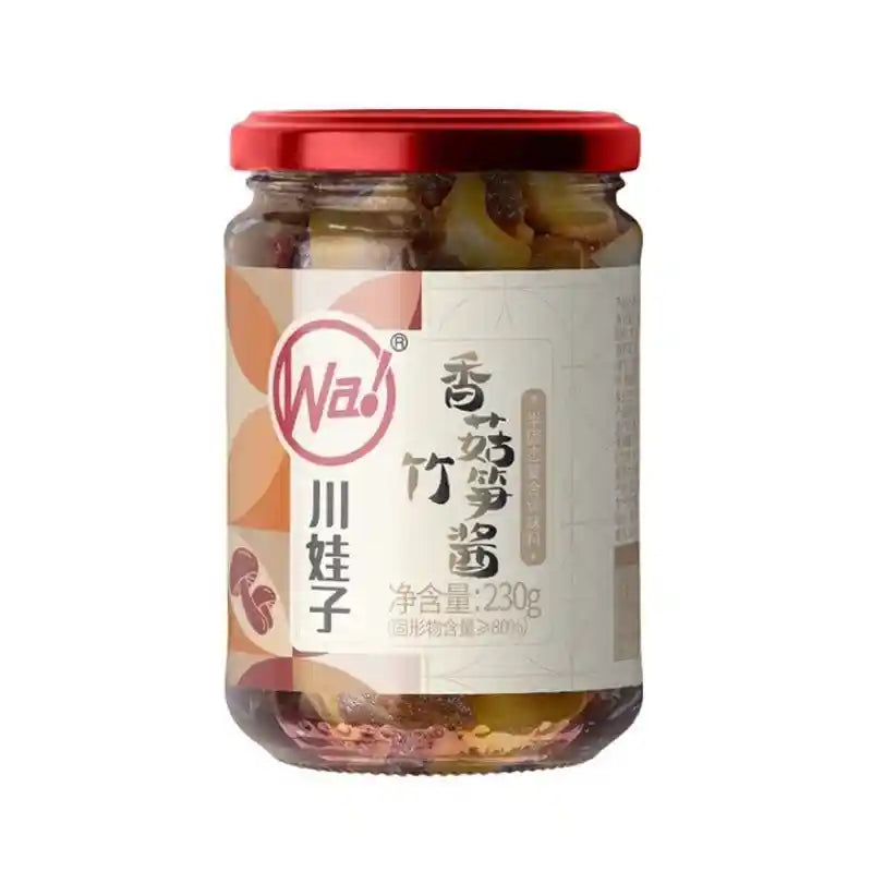 川娃子 香菇竹笋酱 230克 /Pilzesauce mit Bambussprossen 230g CHUANWAZI
