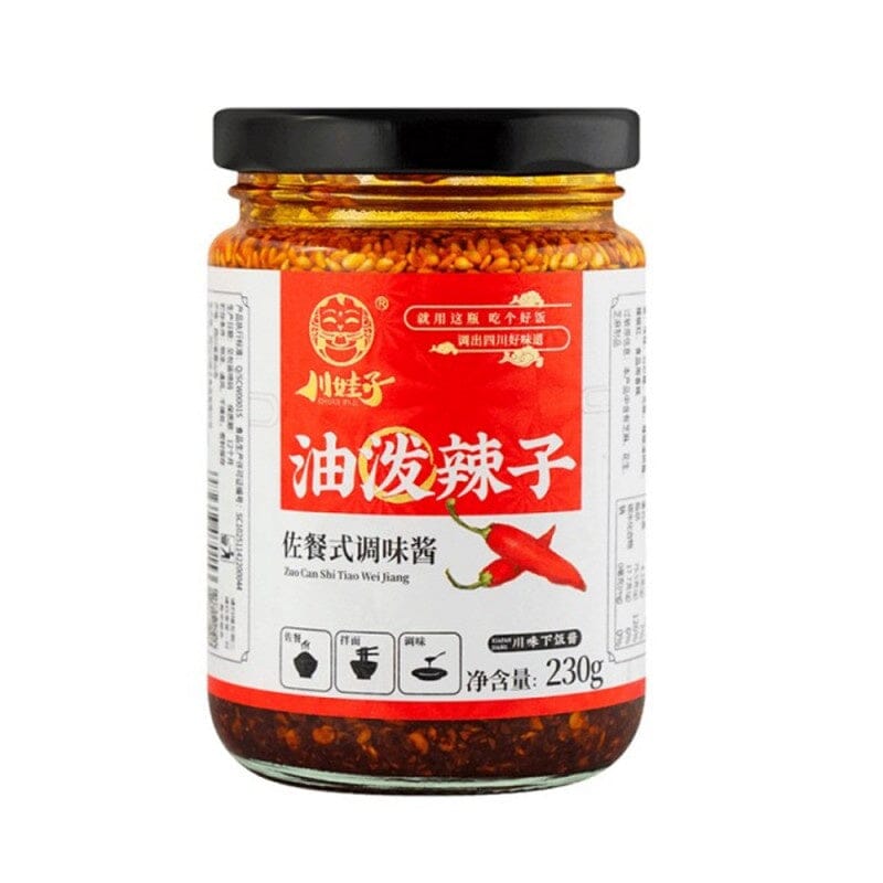 川娃子 油泼辣子(瓶) 230克 /Chillisauce ölig 230g CHUANWAZI