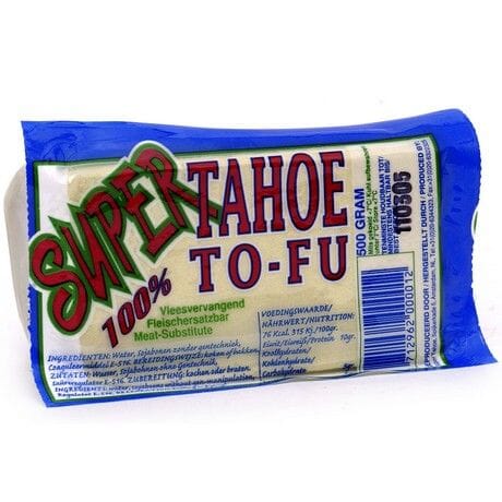 老豆腐 500克 /TAHOE ToFu Vakuum NATURAL VEGETARIAN FOODS 500g Ursprung: Niederlande