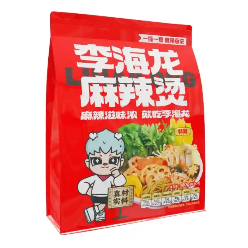 李海龙 东北麻辣烫 特辣 410克 /Li Hailong Scharfes Hotpot-Gericht (Extra Scharf) 410g LHL