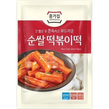 宗家府 韩国年糕条 500克 /Reiskuchen Streifen 500g JONGGA