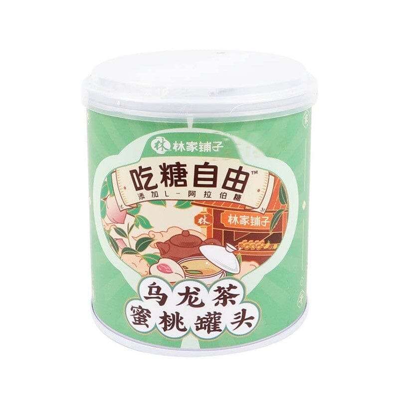 林家铺子 吃糖自由乌龙蜜桃罐头 312克 /Oolong Pfirsich aus der Dose 312g LJPZ