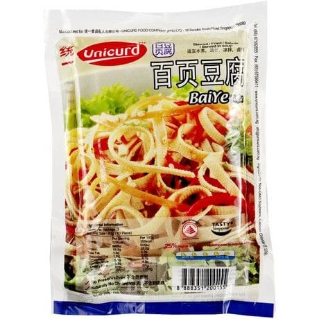 统一豆腐 百页豆腐 百叶豆腐 250克 /Baiye Tofu T36 250g UNICURD
