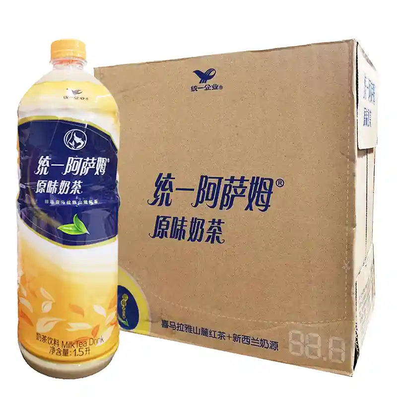 统一 阿萨姆 奶茶 1.5升 /Assam Milch Tee Getränk UNIF 1500ml TONGYI