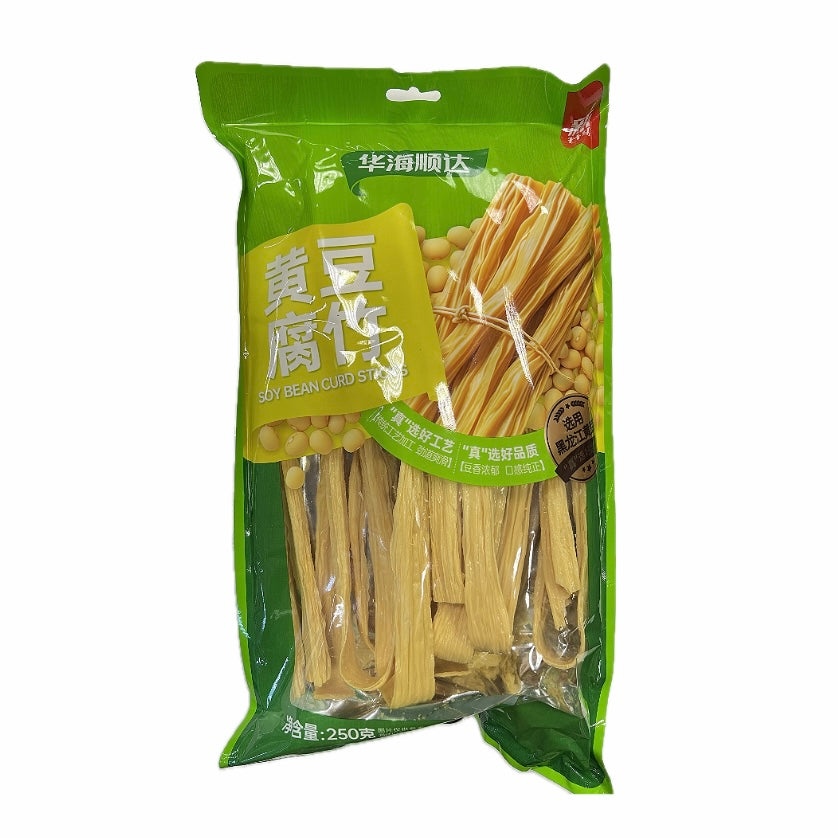 华海顺达 黄豆腐竹 500克 /Frittierte Sojahaut 500g HUASAI SHUNDA