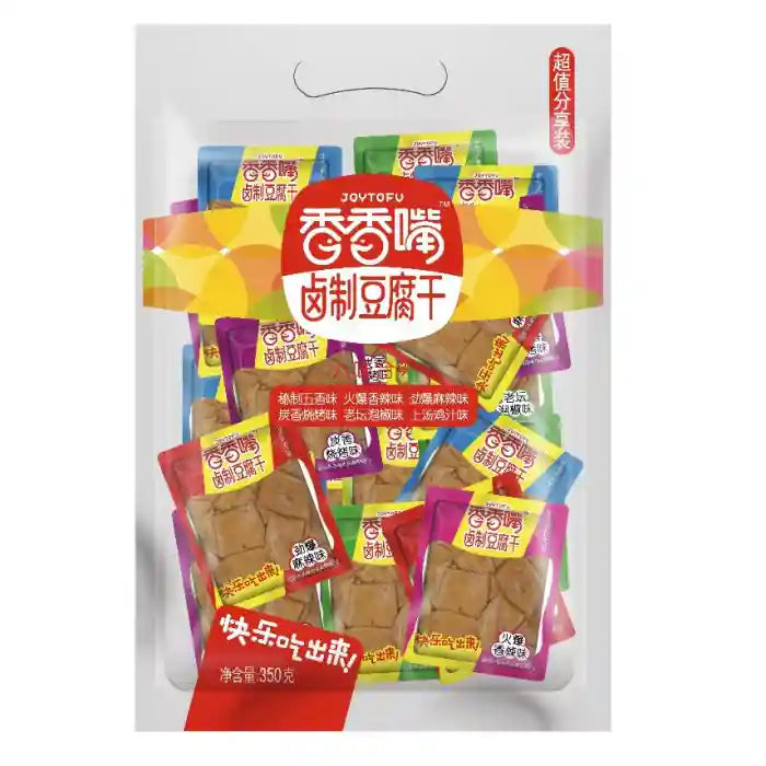 香香嘴 卤制豆腐干 六味合一 350克 /Getrocknete Tofu Sechs Geschmacksrichtungen 350g