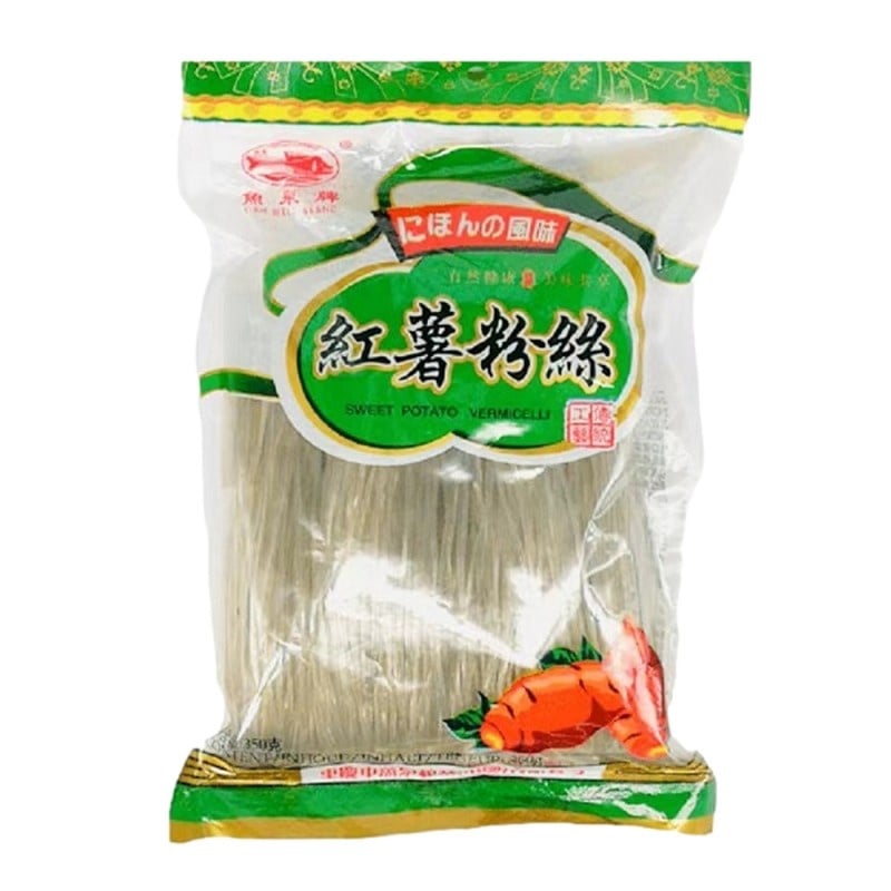 鱼泉 红薯粉丝 350克 /Süsskartoffelnudeln 350g FISHWELL