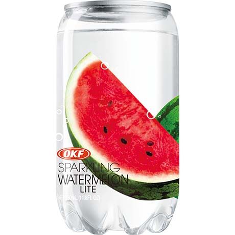 韩国OKF 西瓜味汽水 罐装 350毫升 /Soda Getränk Wassermelone Dose 350ml OKF